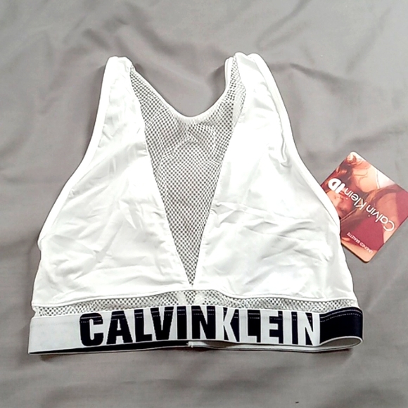 Calvin Klein Other - CALVIN KLEIN SMALL BRA Bralette Intimates New WHITE